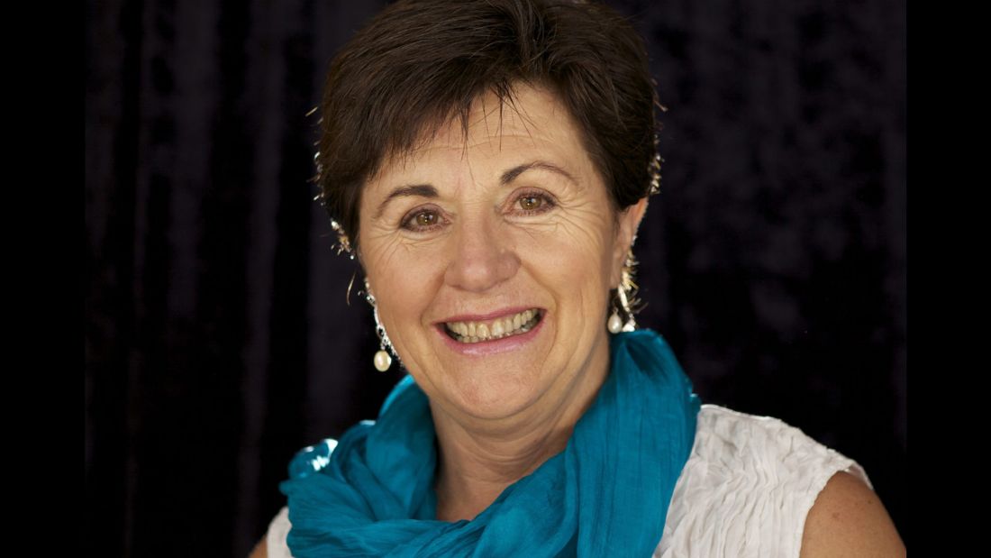 Photo of woman smiling (parenting specialist Maggie Dent)