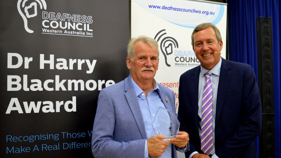 Geoff Reader Dr Harry Blackmore Award