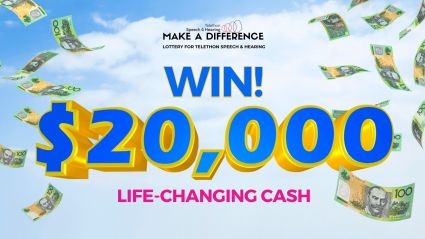 Make a Difference Lottery 2022 Grand Prize $20,000