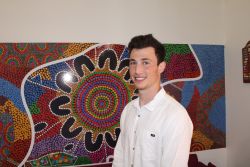 Max Briffa, a former student at Telethon ASpeech & Hearing, is paying it forward as he studies to become a primary school teacher.