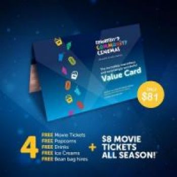 Telethon Community Cinemas Value Card 2022